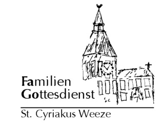 Logo Familiengottesdienst Sankt Cyriakus Weeze
