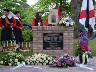 Das Denkmal für deutsche und niederländische Soldaten in Maashees