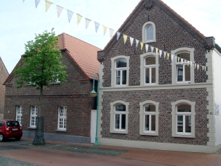 Das Haus der Volkshochschule in Weeze auf der Wasserstraße