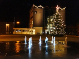 Weihnachtsstimmung am Rathaus