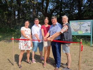 Fledermaus-Infopfad im Tierpark Weeze offiziell vor dem öffentlichen Schafschurfest eröffnet