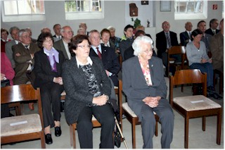 Feier zum 100. Geburtstag des Ehrenbürgers  Franz Macherey am Dienstag, dem 21.09.2010 in der Alten Schmiede