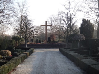 Friedhof am Gesseltweg in Weeze am Freitag vor Allerheiligen geschlossen