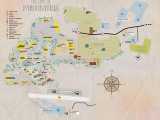 The City of PAROOKAVILLE: Die Stadt auf einen Blick!