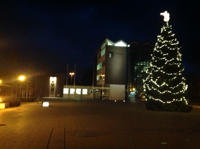 Das Weezer Rathaus Weihnachten 2014