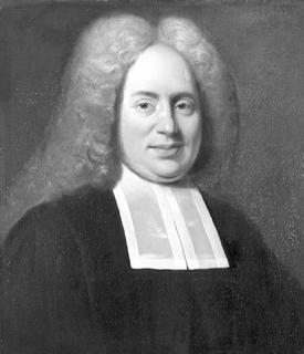 Friedrich Adolf Lampe(1683-1729) was a preacher in Weeze from 1703 to 1706, Portrait from around 1720, University Museum of Utrecht.