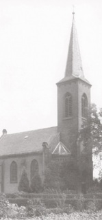Protestant church, view from the north-west, before 1939.