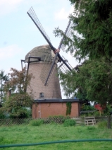 Die Windmühle in Wemb