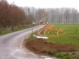 Bundesförderprogramm Breitband - Fotos von den Arbeiten in der Gemeinde Weeze im November 2020