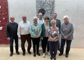 das Gruppenbild zeigt den aktuellen Seniorenbeirat der Gemeinde Weeze