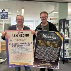 Bürgermeister Georg Koenen und Veranstalter Bernd Dicks werben für vergünstigte Festival-TicketsBürgermeister Georg Koenen und Veranstalter Bernd Dicks werben für vergünstigte Festival-Tickets Bürgermeister Georg Koenen und Veranstalter Bernd Dicks werben für vergünstigte Festival-Tickets
