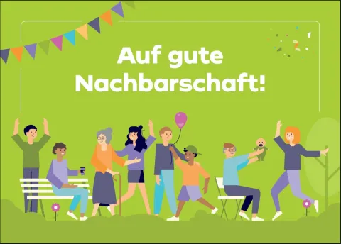 Postkarte Tag der Nachbarschaft