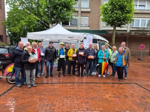Stadtradeln 2025 Siegerehrung Siegerehrung Stadtradeln 2025 in Weeze